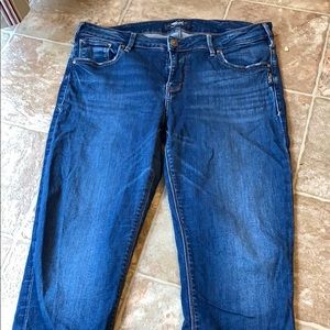 Silver Avery Super Skinny jeans